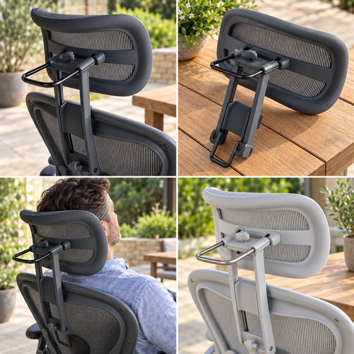 Adjustable headrest for herman - adjustable,